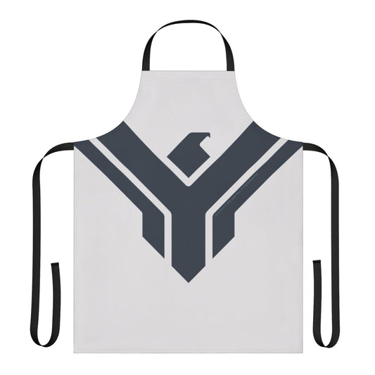 Light grey apron with the House Atreides hawk logo, a minimalist design inspired by the Dune sci-fi franchise.