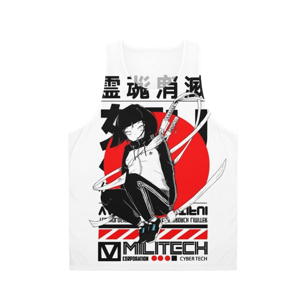 Minimalist Japanese Streetwear Unisex Tank Top