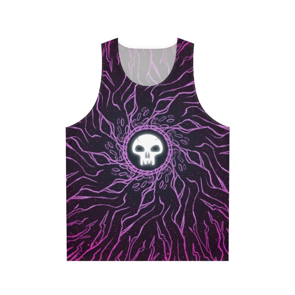 Minimalist Mana Skull Magic the Gathering Unisex Tank Top