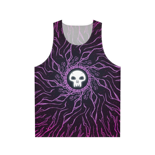 Minimalist Mana Skull Magic the Gathering Unisex Tank Top