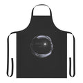 Minimalist apron with "No Surprises" design, inspired by Radiohead's "OK Computer" album