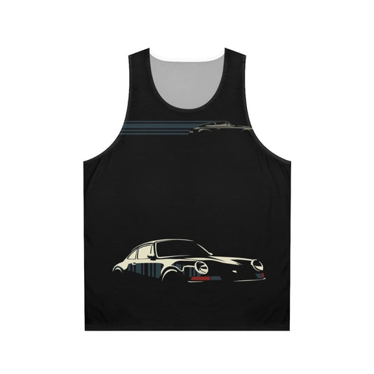 Minimalist Porsche 911 Unisex Tank Top