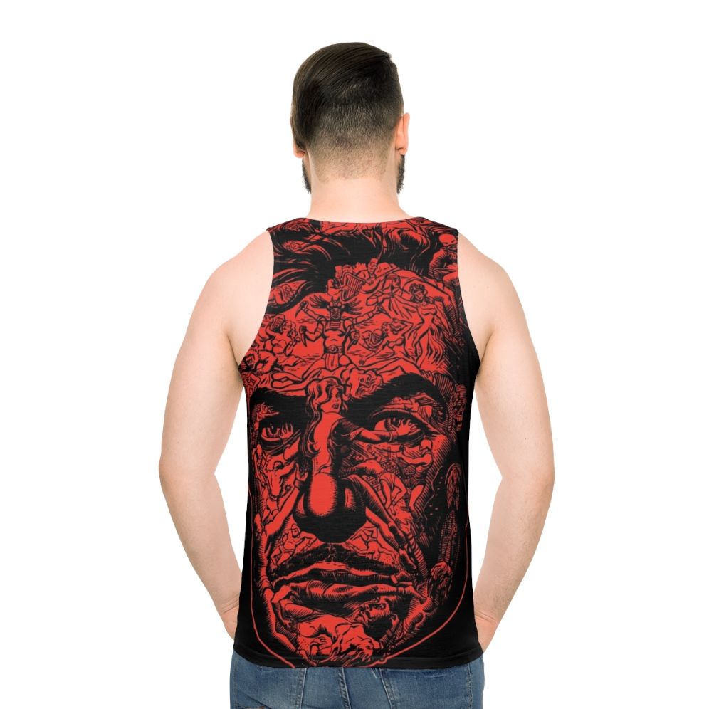Minimalist Red Death Unisex Tank Top