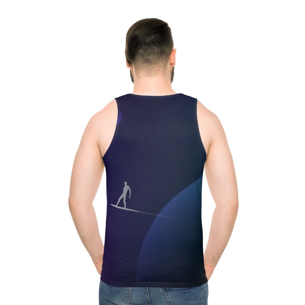 Minimalist Silver Surfer Unisex Tank Top