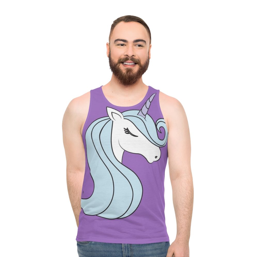 Minimalist design of the last unicorn