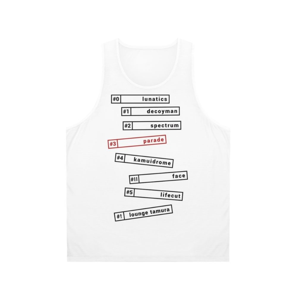 Minimalist Unisex Silver Tank Top