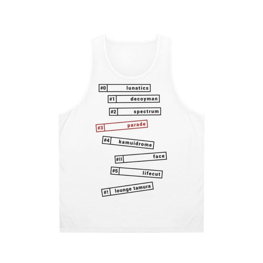 Minimalist Unisex Silver Tank Top