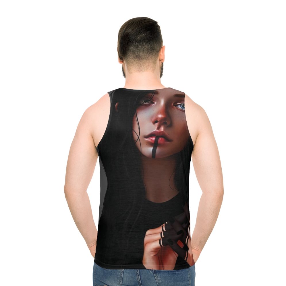 Minimalist unisex tank top
