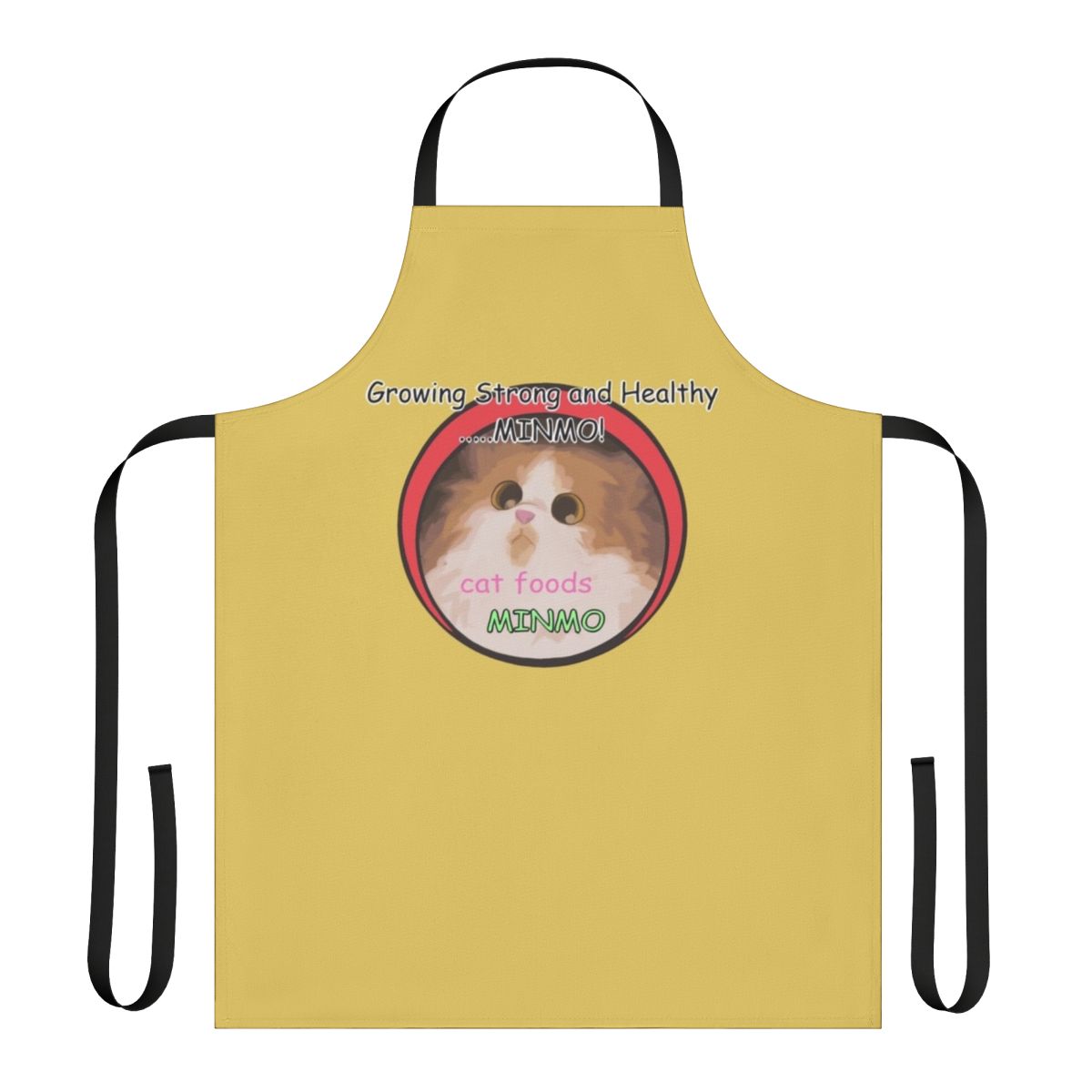 Minmo Adjustable Cotton Apron for Cooking and Kitchen