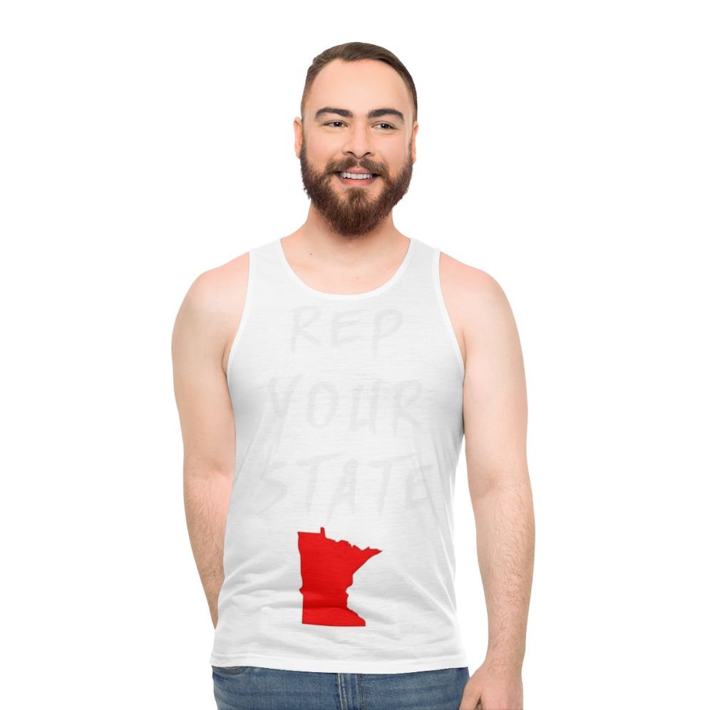 Minnesota pride unisex tank top