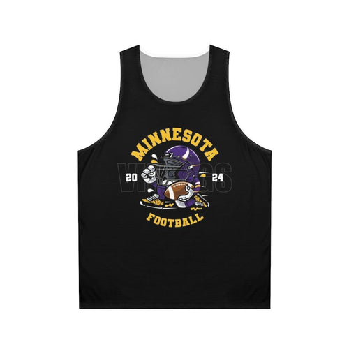 Minnesota Vikings tank top with artistic design