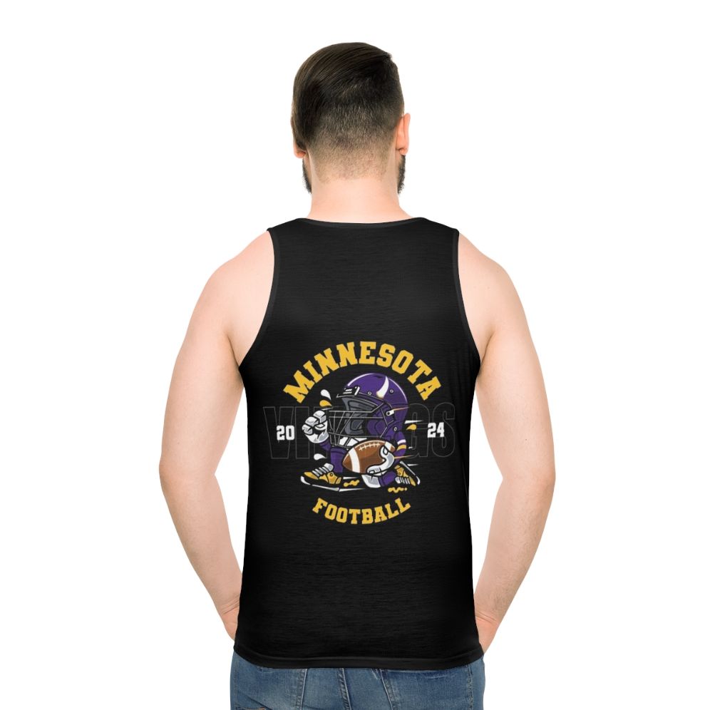 Minnesota Vikings tank top with artistic design