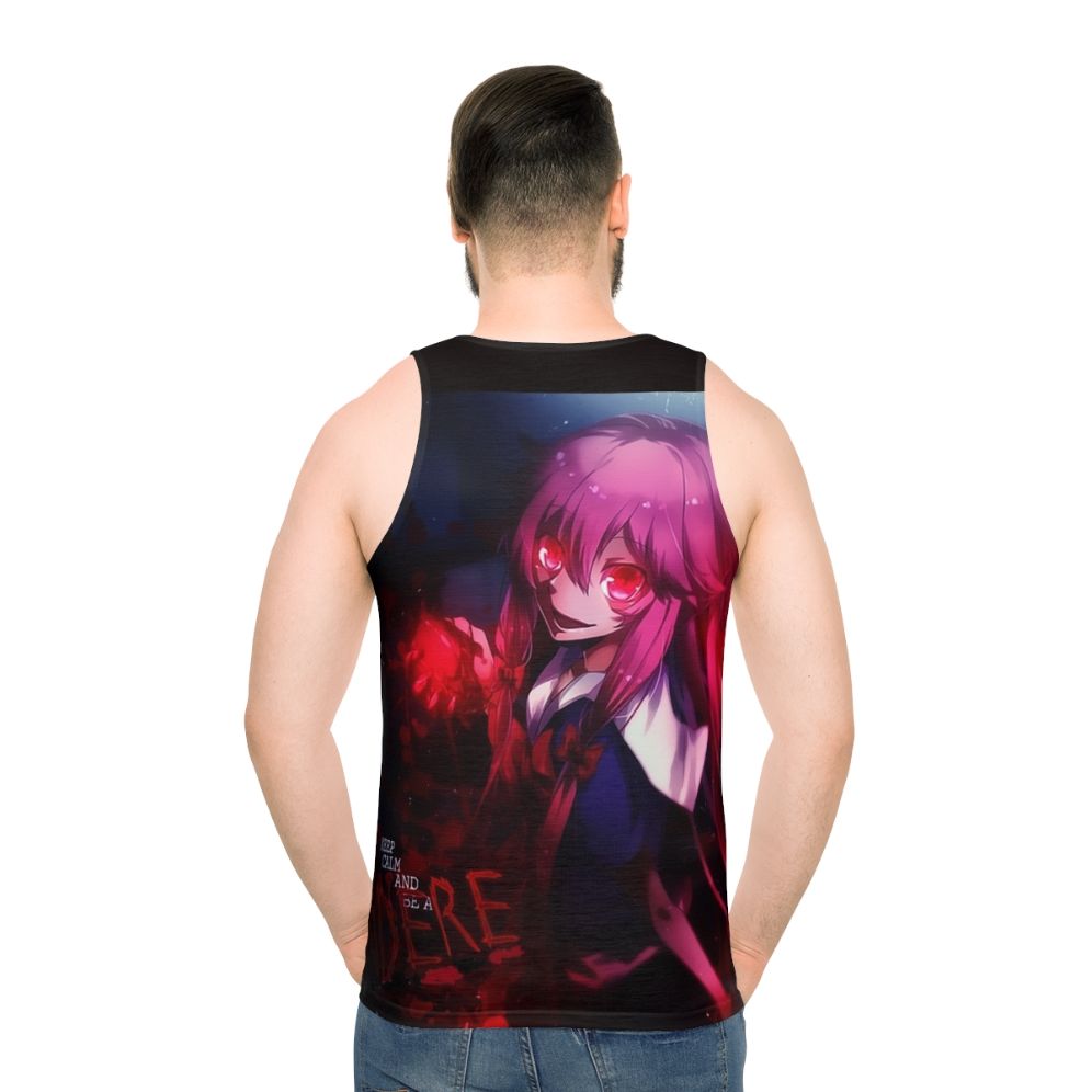 Mirai Nikki Yuno Gasai Anime Kawaii Unisex Tank Top