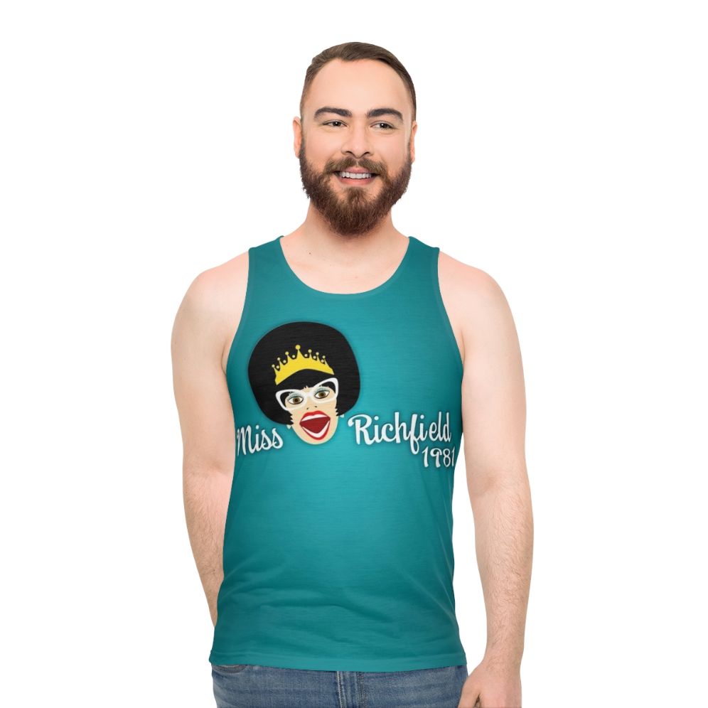 Miss Richfield 1981 Teal Unisex Tank Top