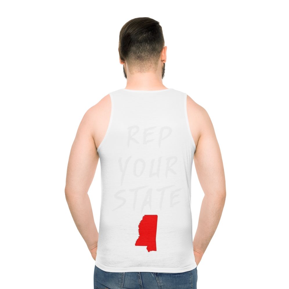 Unisex Mississippi state pride graphic tank top
