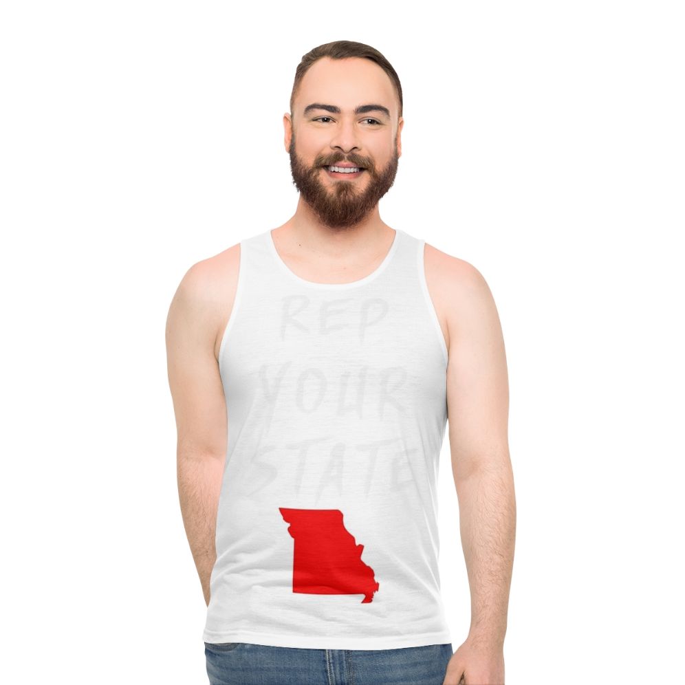 Missouri state pride unisex tank top