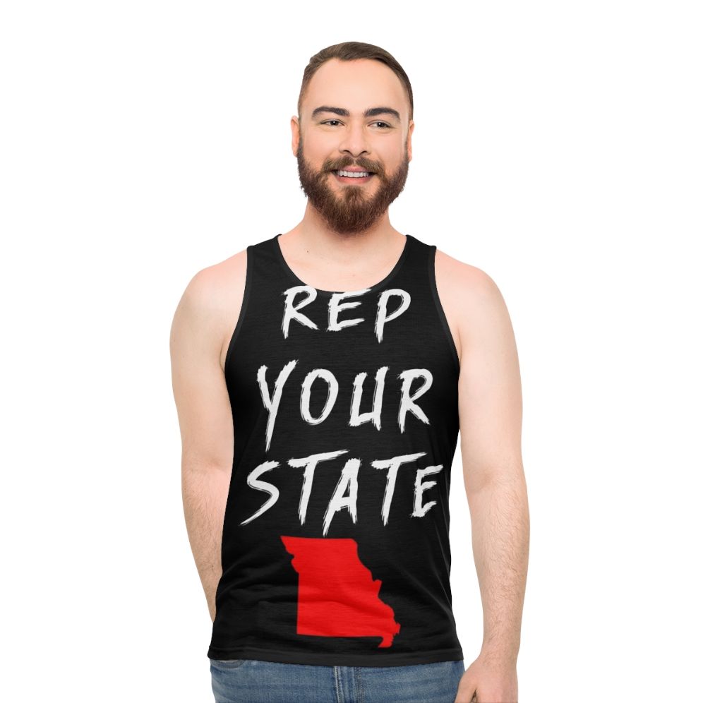 Missouri state pride unisex tank top