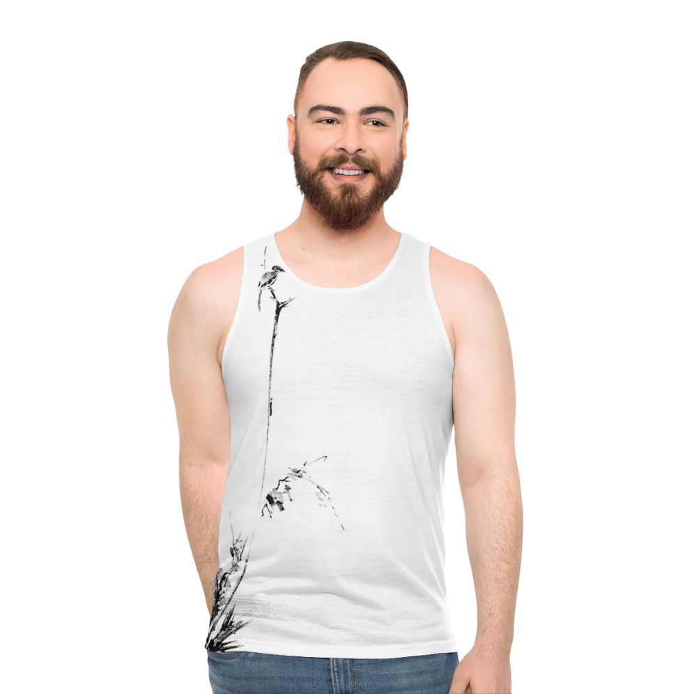 Miyamoto Musashi Sumie Swordsman Unisex Tank Top