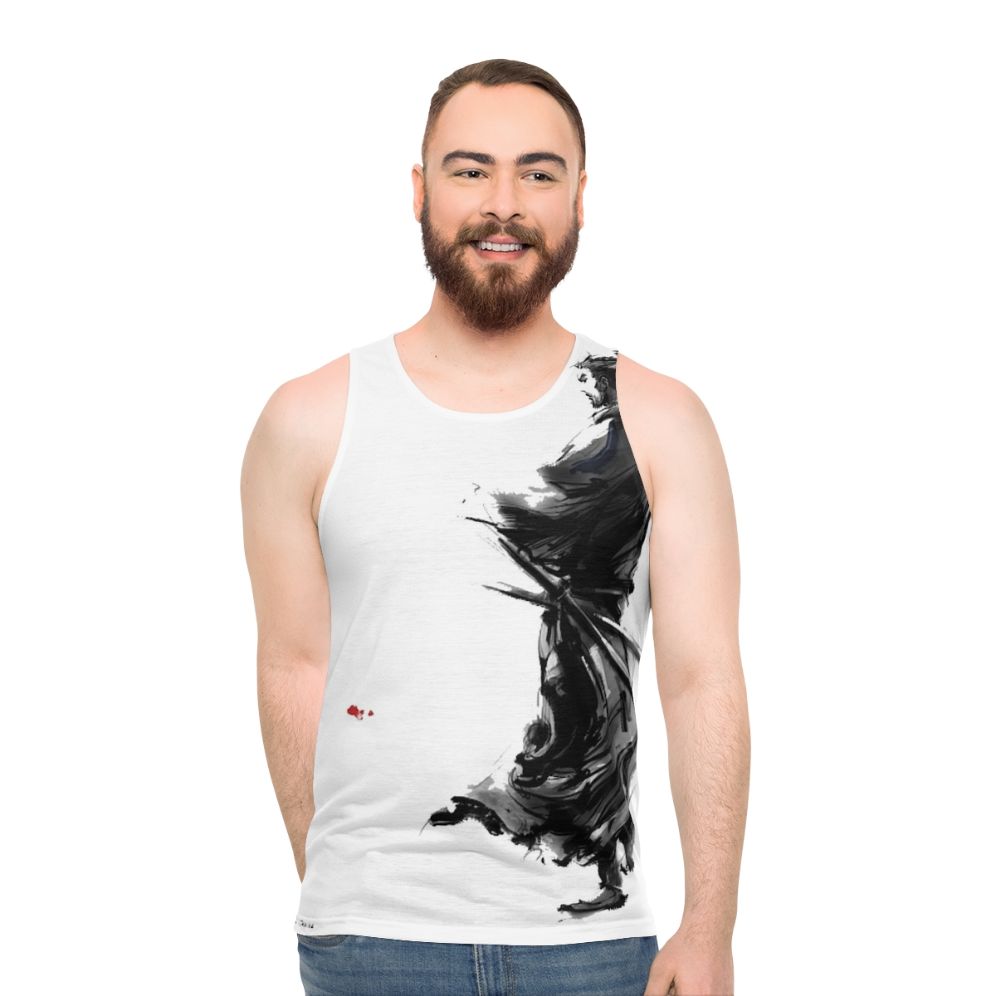 Miyamoto Musashi Vagabond Inspired Unisex Tank Top
