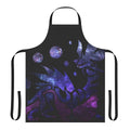 Mizutsune Galaxy Design Apron, featuring a minimalist space-themed design inspired by the Bubble Fox Wyvern from Monster Hunter World.