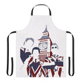 Mod-Inspired Pop Art Apron featuring the iconic Union Jack design