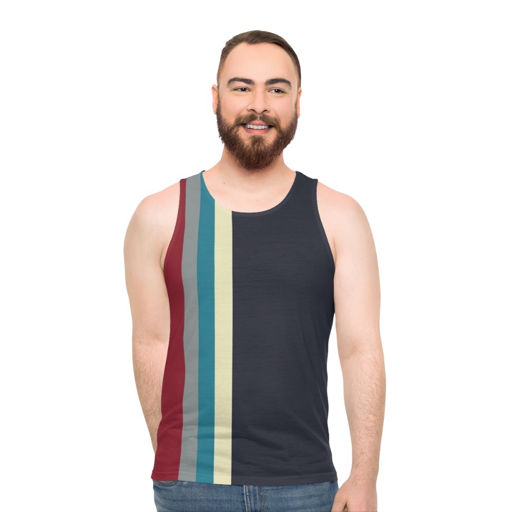 Mod Stripes Unisex Tank Top