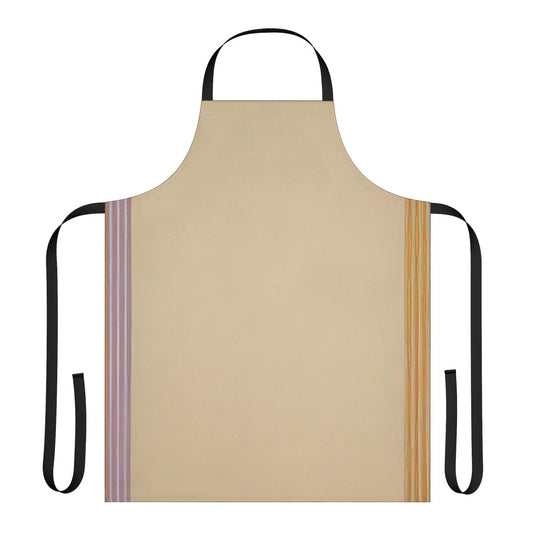 Apron featuring abstract painting by modernist artist Gene Davis