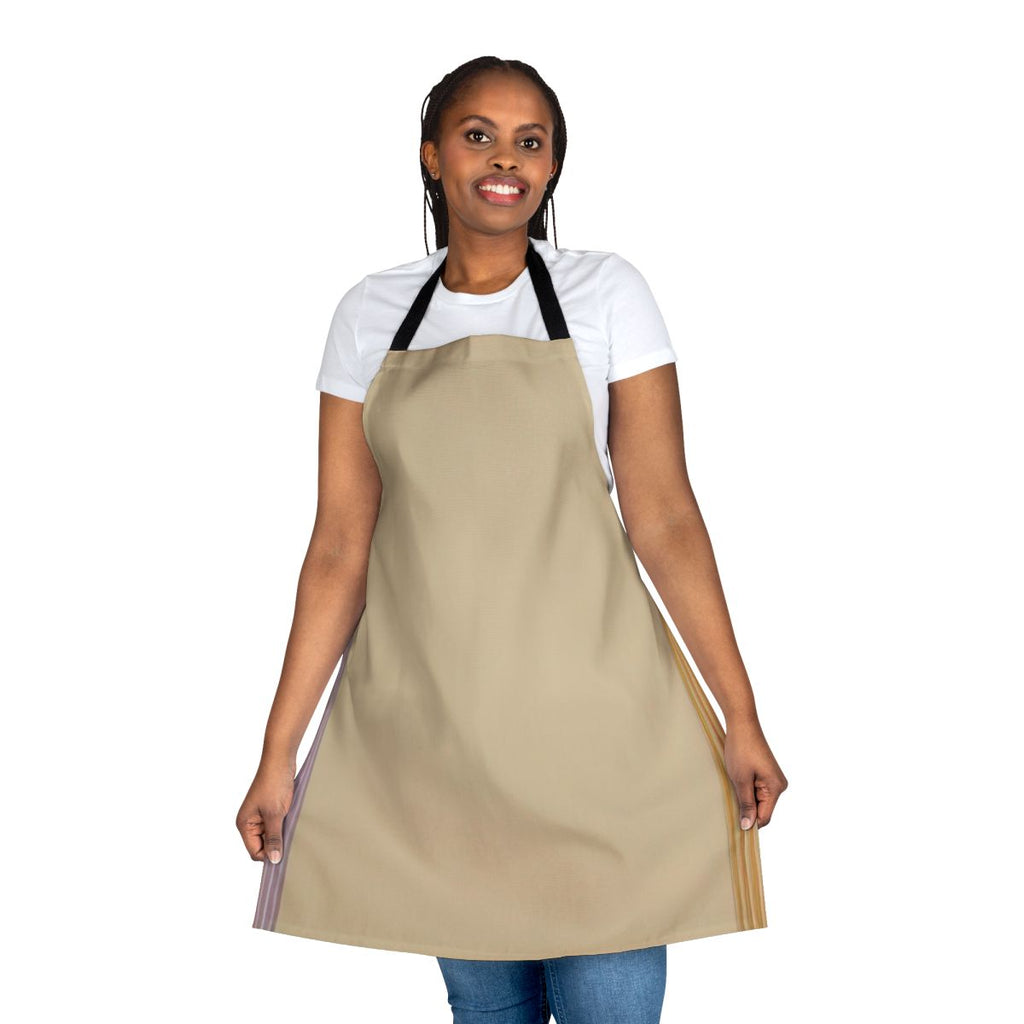 Apron featuring abstract painting by modernist artist Gene Davis