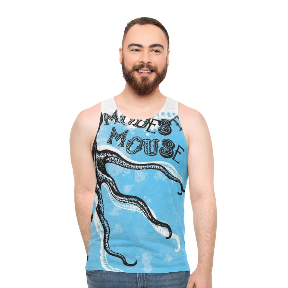 Modest Mouse Octopus Themed Unisex Tank Top
