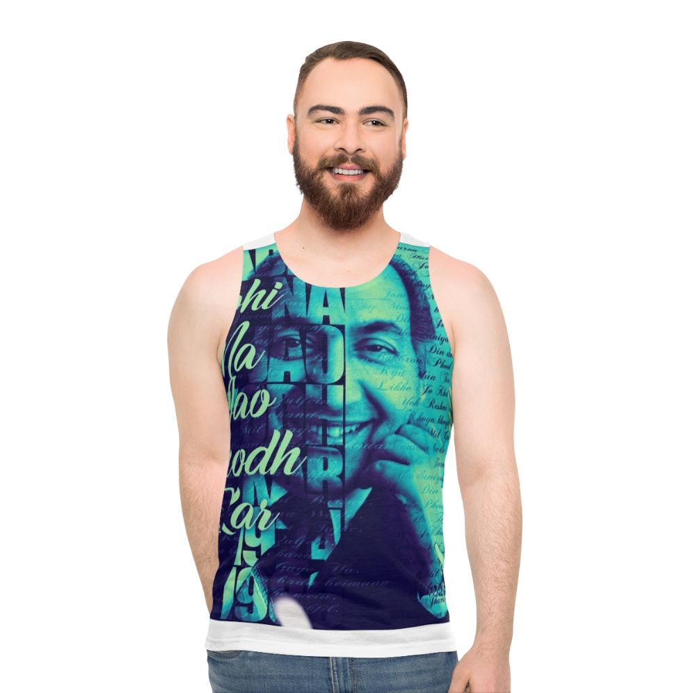 Mohd Rafi Art Unisex Tank Top