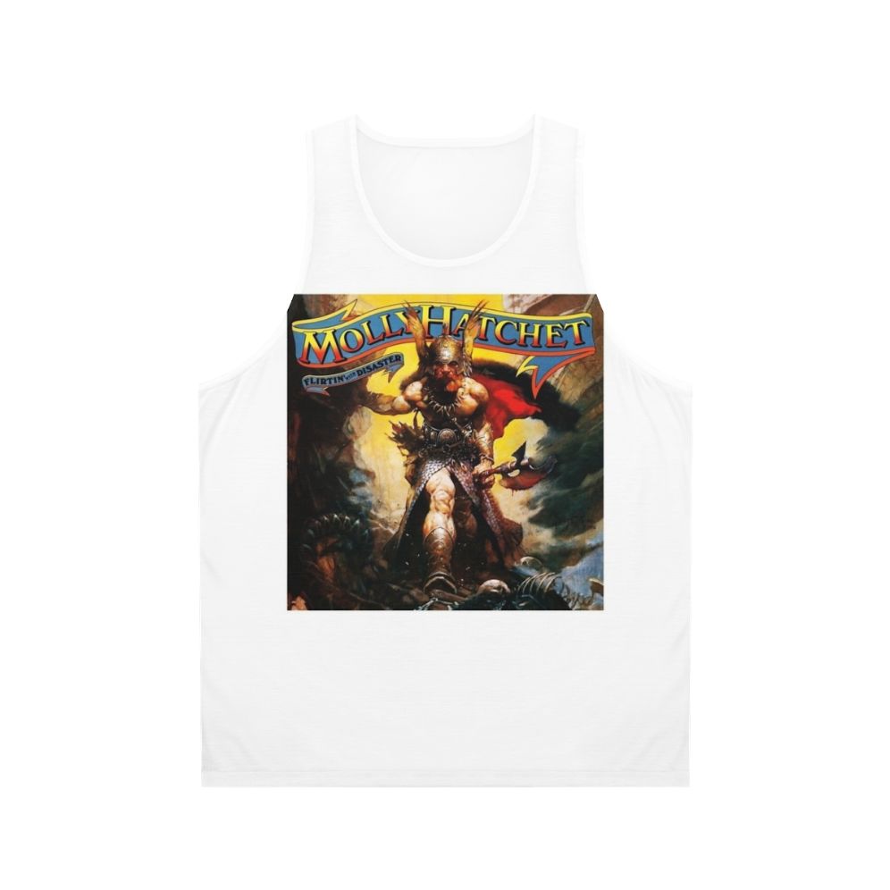 Molly Hatchet band art unisex tank top