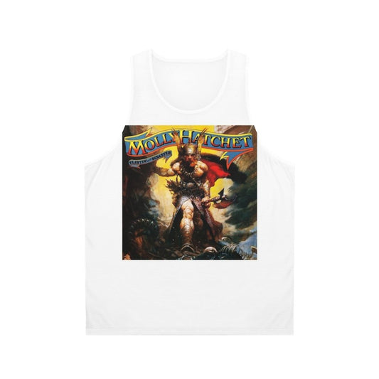 Molly Hatchet band art unisex tank top