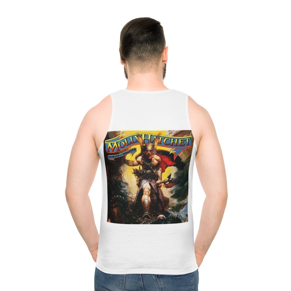 Molly Hatchet band art unisex tank top