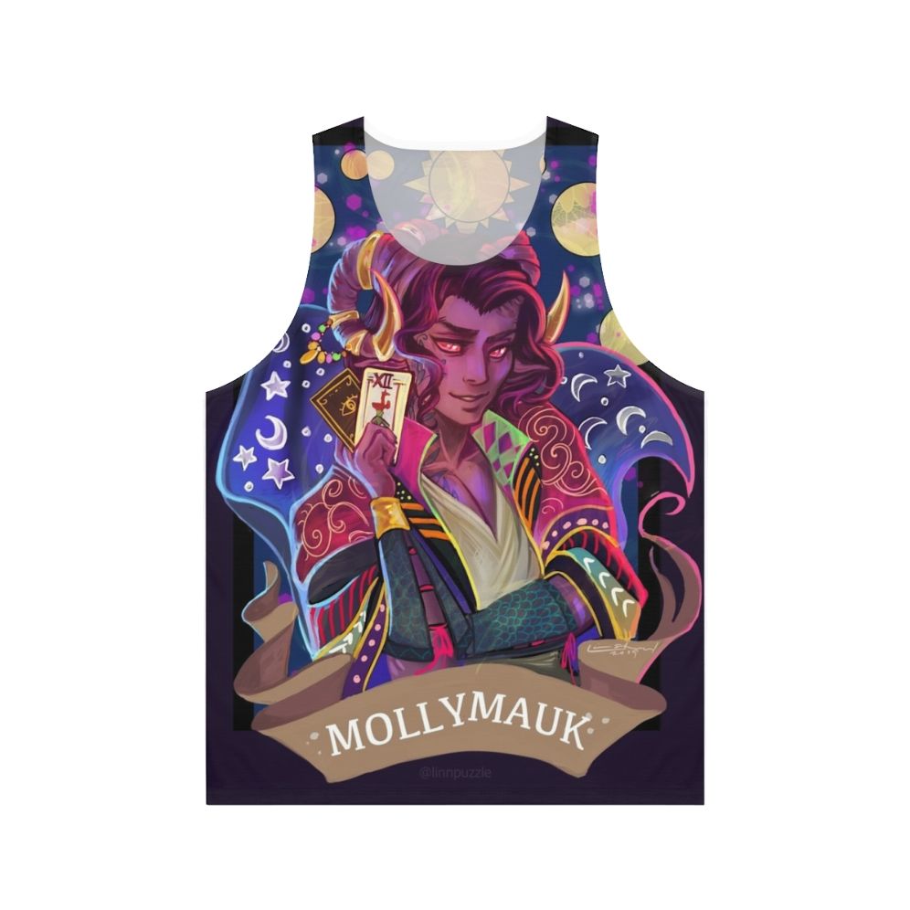 Molly Unisex Tank Top featuring Critical Role design
