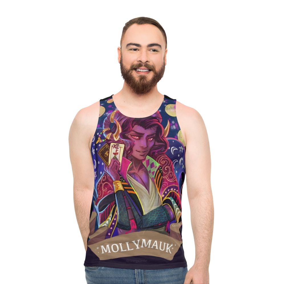 Molly Unisex Tank Top featuring Critical Role design