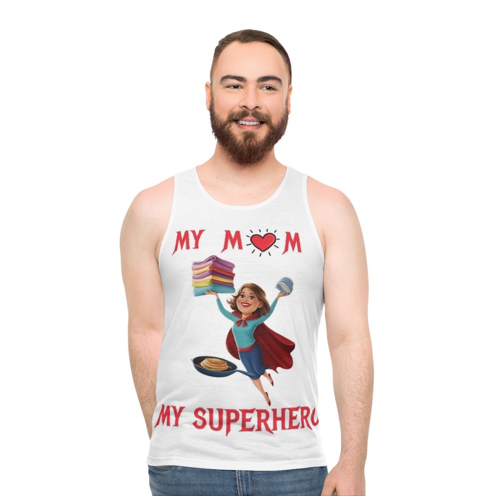 Mom Superhero Unisex Tank Top