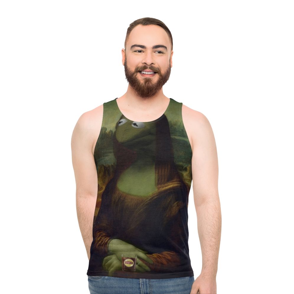 Mona Kermit Pop Culture Unisex Tank Top