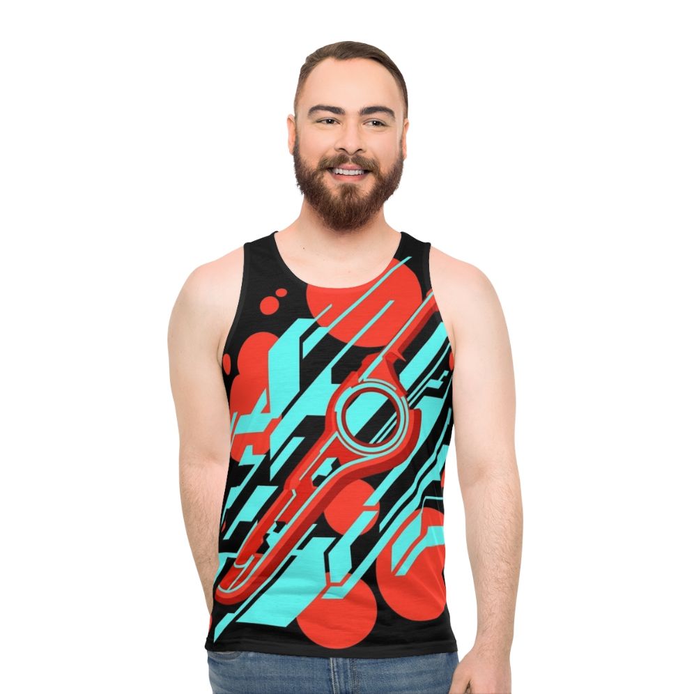 Monado abstract unisex graphic tank top
