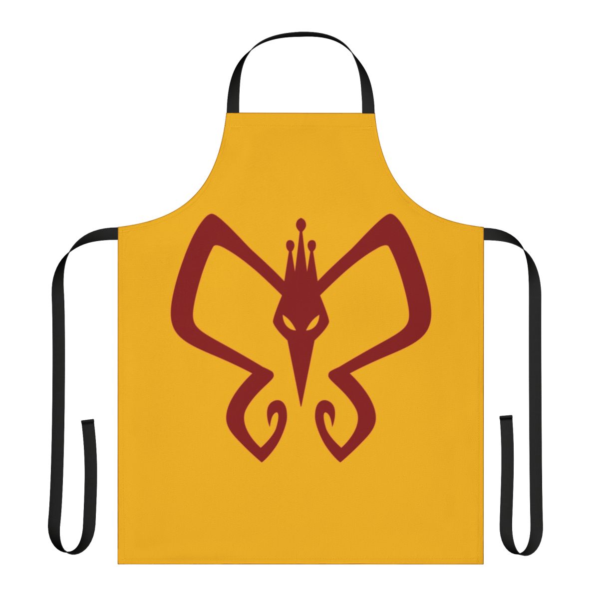 Monarch butterfly-themed apron with stylish design