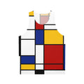 Mondrian-inspired de stijl unisex tank top