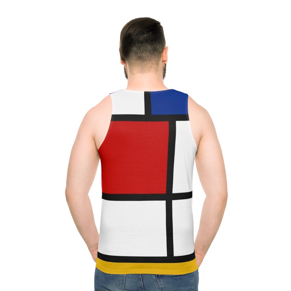 Mondrian inspired de stijl unisex tank top
