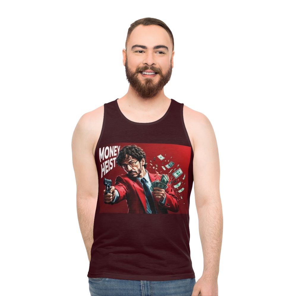 Money Heist Art Unisex Tank Top