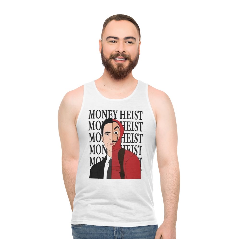 Money Heist Berlin Illustration Unisex Tank Top