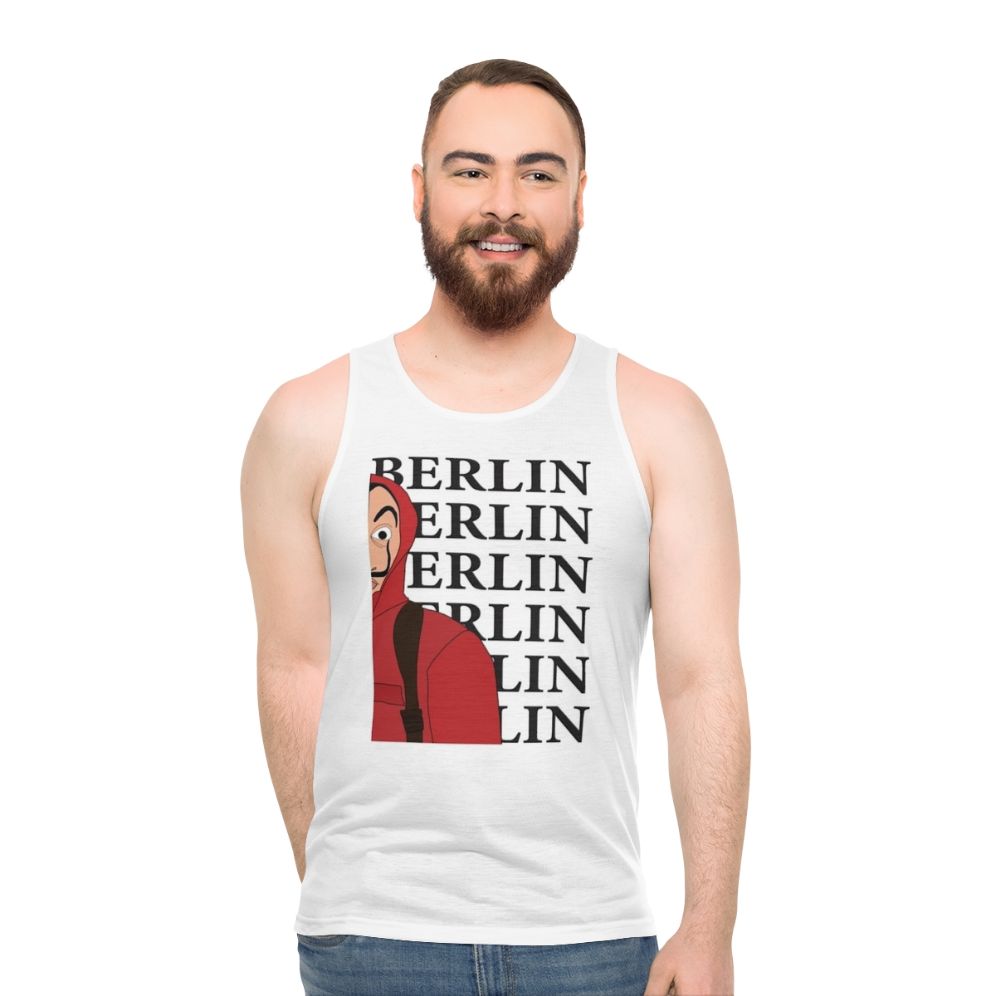 Money Heist Berlin Unisex Tank Top