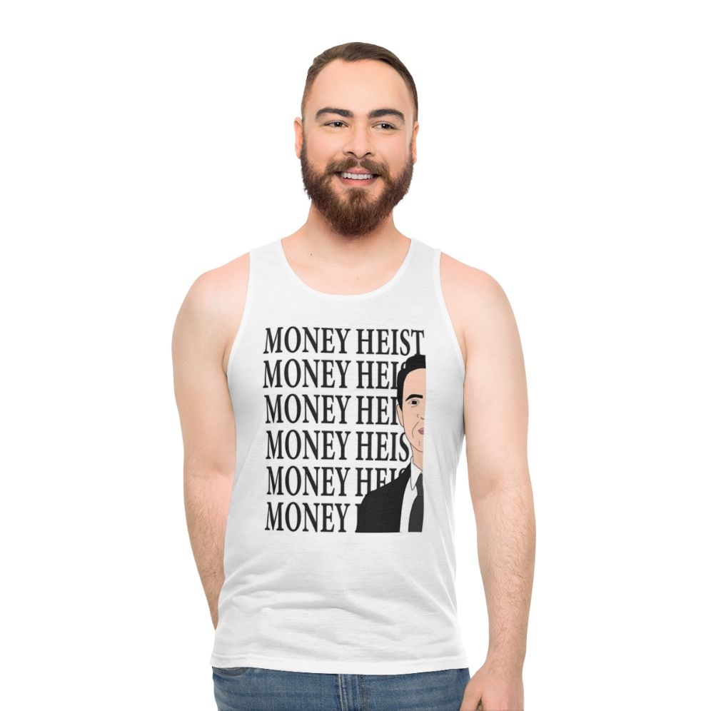 Money Heist Berlin Typography Unisex Tank Top