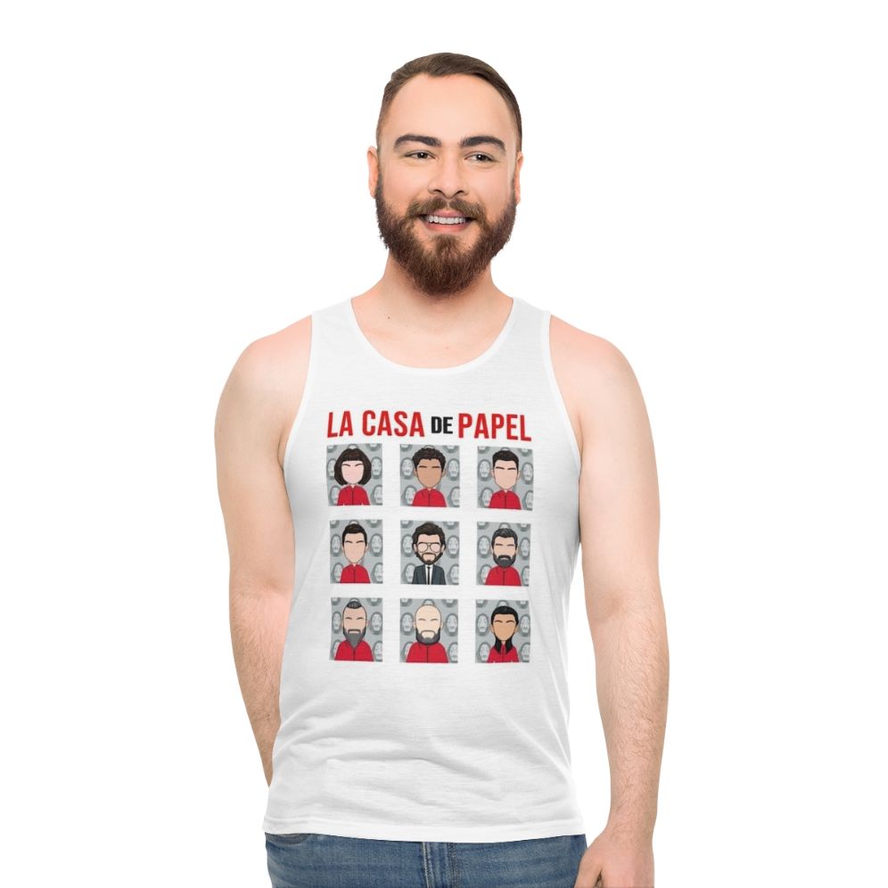 Money Heist Cast Unisex Tank Top