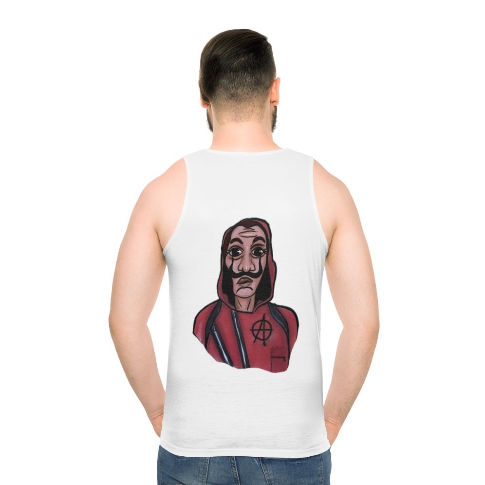Money Heist Dali Mask Anarchy Unisex Tank Top