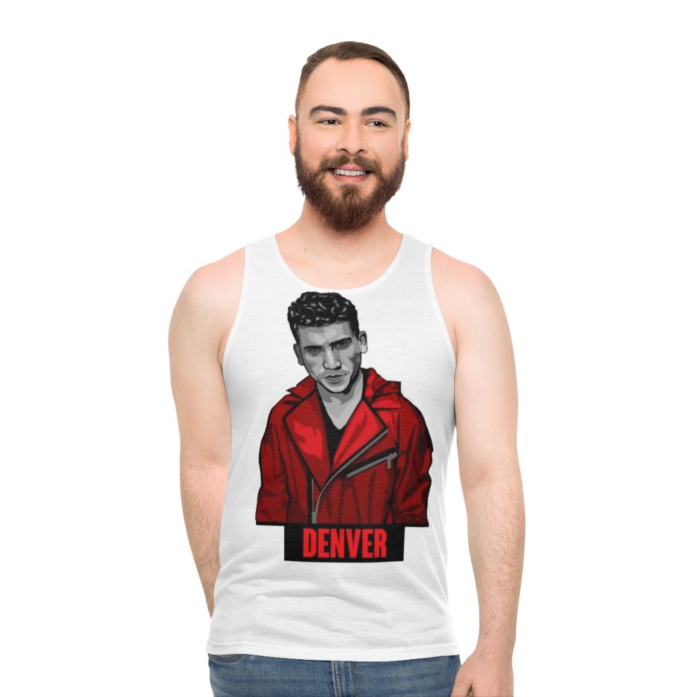 Money Heist Denver Unisex Tank Top