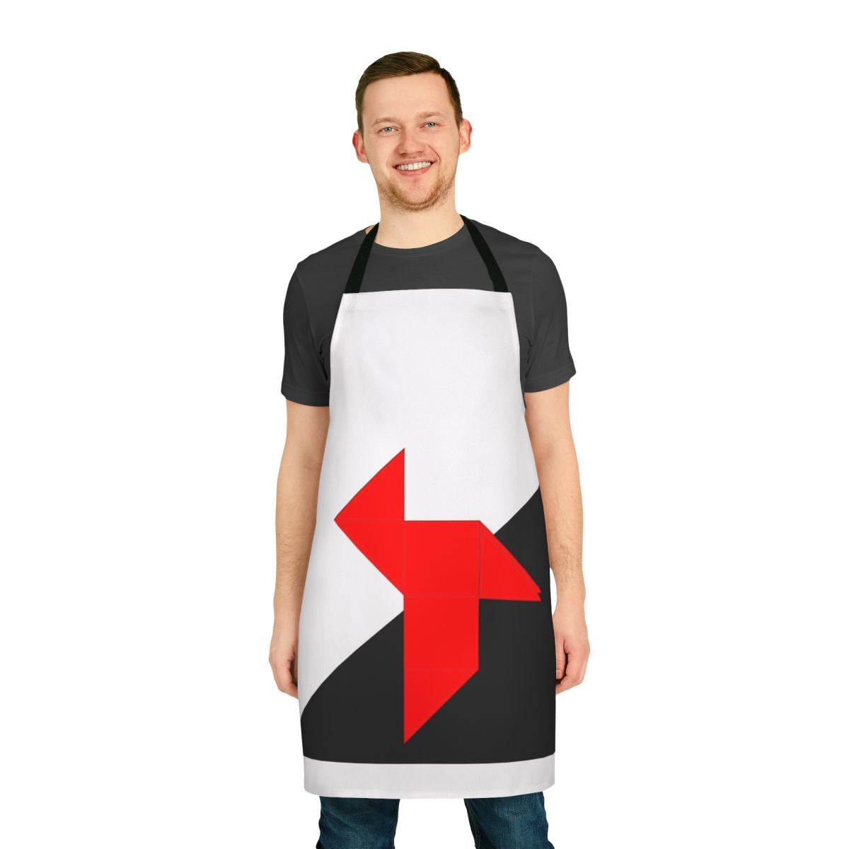 Money Heist inspired apron with the iconic symbol design