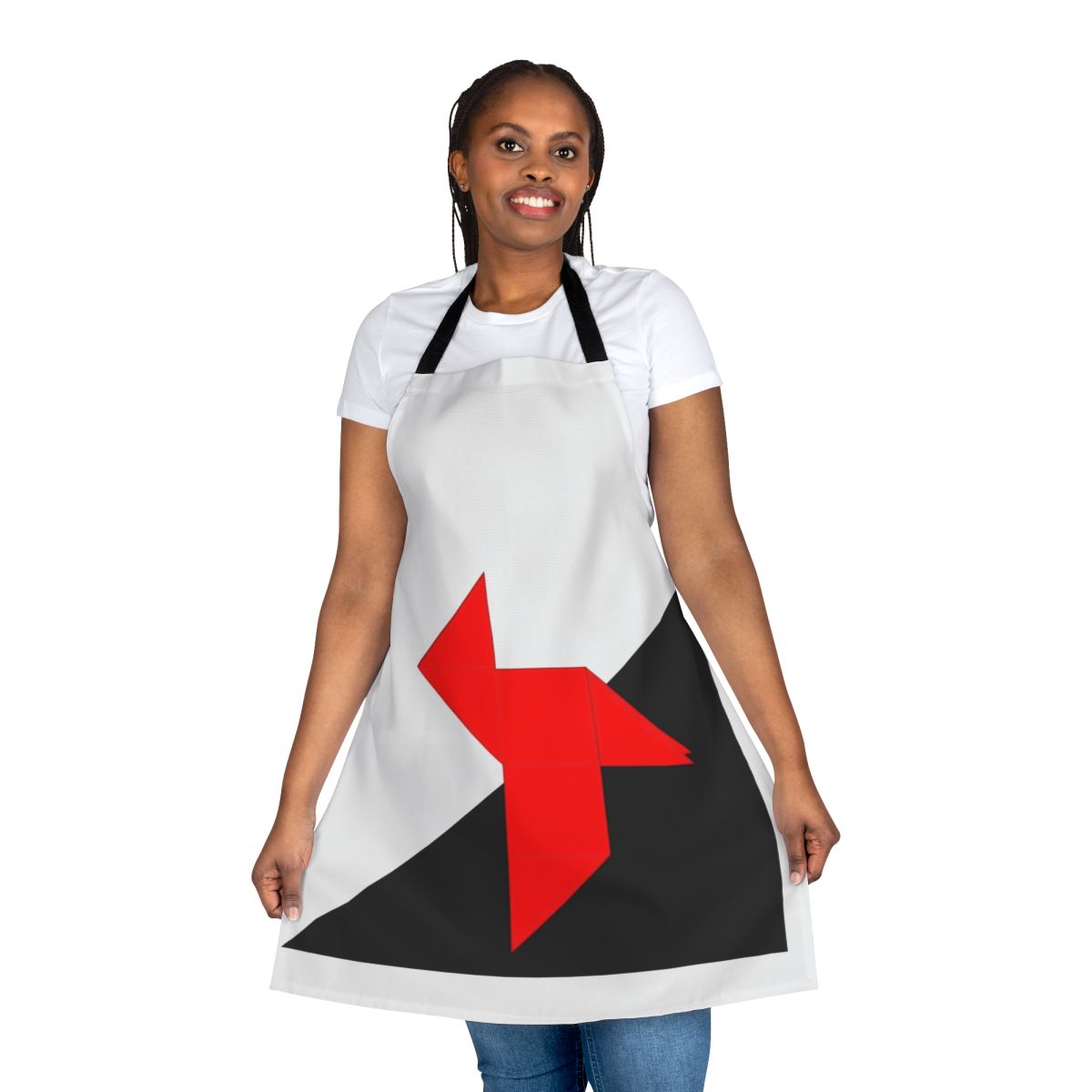 Money Heist inspired apron with the iconic symbol design